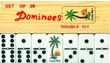 Dominoes de Puerto Rico. Puerto Rican Dominoes, Domino